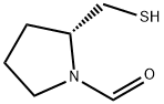 1-Pyrrolidinecarboxaldehyde, 2-(mercaptomethyl)-, (2R)- (9CI) Struktur