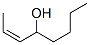 (Z)-oct-2-en-4-ol Struktur