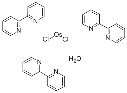 TRIS-(2,2'-BIPYRIDINE) OSMIUM (II) CHLORIDE HYDRATE Struktur