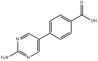 4-(2-AMINOPYRIMIDIN-5-YL)BENZOIC ACID price.