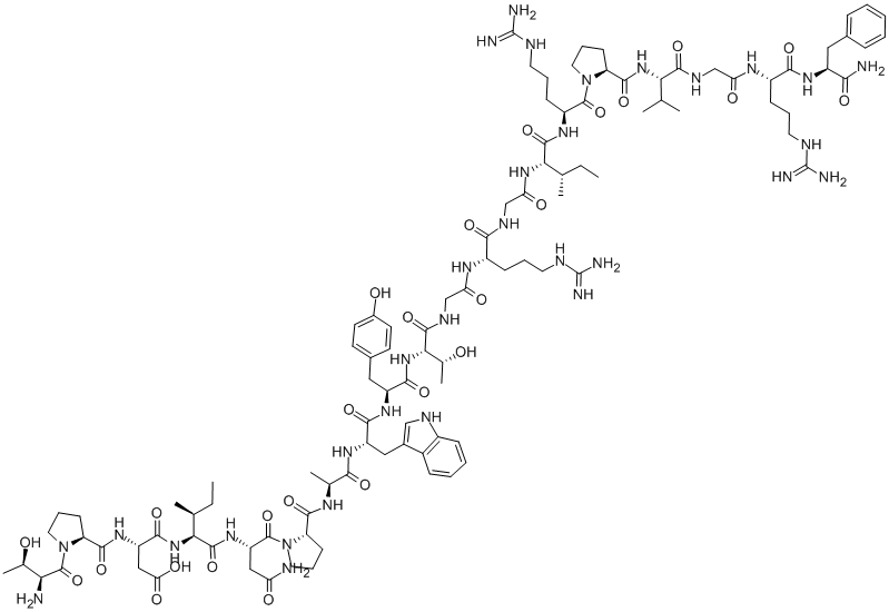 222988-10-5 THR-PRO-ASP-ILE-ASN-PRO-ALA-TRP-TYR-THR-GLY-ARG-GLY-ILE-ARG-PRO-VAL-GLY-ARG-PHE-NH2