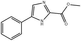 5-苯基-1H-咪唑-2-羧酸甲酯,222991-37-9,结构式