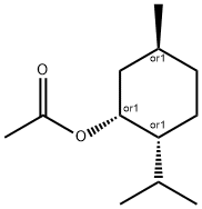 neomenthyl acetate  Struktur
