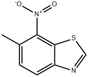 Benzothiazole, 6-methyl-7-nitro- (9CI) Structure