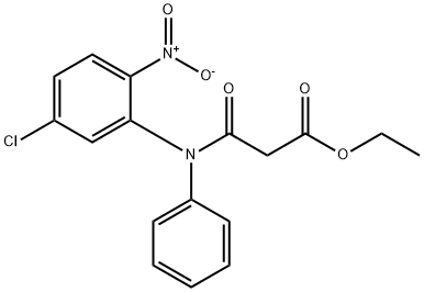 ethyl 3-[(5-chloro-2-nitrophenyl)phenylamino]-3-oxopropionate 