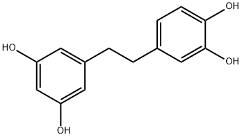 3,3',4,5'-tetrahydroxybibenzyl Structure