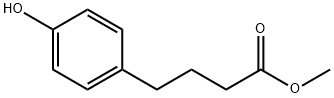 4-Hydroxybenzenebutyric acid methyl ester,22320-10-1,结构式