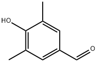 4-ヒドロキシ-3,5-ジメチルベンズアルデヒド 化学構造式