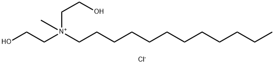 dodecylbis(2-hydroxyethyl)methylammonium chloride Structure