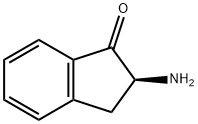 1H-Inden-1-one,2-amino-2,3-dihydro-,(2S)-(9CI) Structure