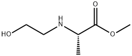 Alanine, N-(2-hydroxyethyl)-, methyl ester (9CI) 结构式