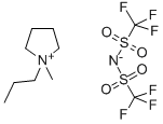 N-METHYL-N-PROPYLPYRROLIDINIUM BIS(TRIFLUOROMETHANESULFONYL)IMIDE|1-甲基-1-丙基吡咯烷双(三氟甲磺酰)亚胺盐