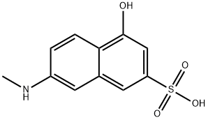 4-Hydroxy-7-methylamino-2-naphthalenesulfonic acid