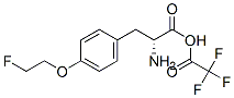 D-Tyrosine, O-(2-fluoroethyl)-, trifluoroacetate 结构式