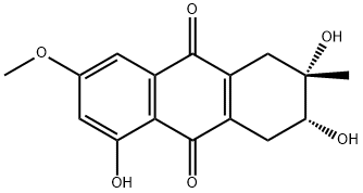 (2S,3R)-1,2,3,4-Tetrahydro-2,3,5-trihydroxy-7-methoxy-2-methyl-9,10-anthracenedione|指孢菌素
