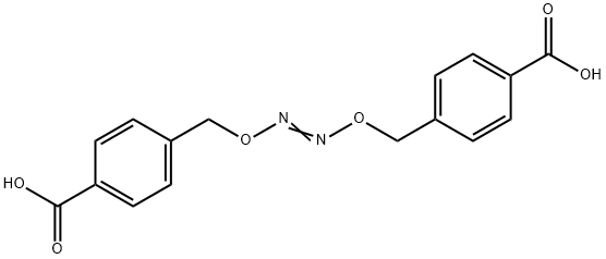 DI-(4-CARBOXYBENZYL)HYPONITRITE, 223507-96-8, 结构式