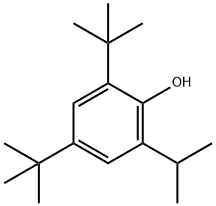 2,4-DI-T-BUTYL-6-ISOPROPYLPHENOL Structure