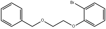 1-(2-(Benzyloxy)ethoxy)-2-bromobenzene Struktur