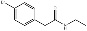 2-(4-bromophenyl)-N-ethylacetamide 化学構造式