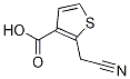 2-(cyanoMethyl)thiophene-3-carboxylic acid Struktur