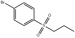 1-Bromo-4-(propane-1-sulfonyl)benzene Struktur