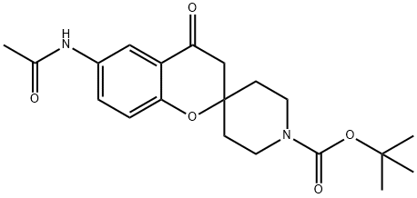 6-ACETYLAMINO-4-OXO-2-SPIRO(N-BOC-PIPERIDINE-4-YL)-BENZOPYRAN
