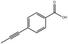 Benzoic acid, 4-(1-propynyl)- (9CI), 223562-52-5, 结构式