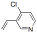 Pyridine, 4-chloro-3-ethenyl- (9CI) Struktur