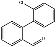 2'-クロロ[1,1'-ビフェニル]-2-カルブアルデヒド 化学構造式