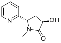 (3'R,5'S)-3'-Hydroxycotinine Struktur