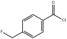 Benzoyl chloride, 4-(fluoromethyl)- (9CI) 化学構造式