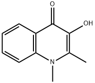 3-hydroxy-1,2-diMethylquinolin-4(1H)-one Struktur