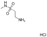 2-アミノ-N-メチルエタンスルホンアミド塩酸塩 化学構造式