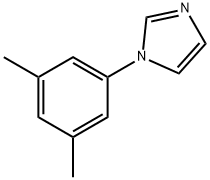 1-(3,5-ジメチルフェニル)-1H-イミダゾール 化学構造式