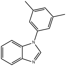 1-(3,5-DIMETHYLPHENYL)-1H-BENZOIMIDAZOLE,223762-71-8,结构式