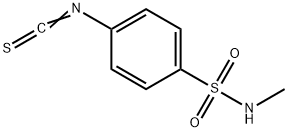 4-ISOTHIOCYANATO-N-METHYLBENZENESULFONAMIDE Structure