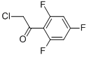 Ethanone, 2-chloro-1-(2,4,6-trifluorophenyl)- (9CI) Struktur