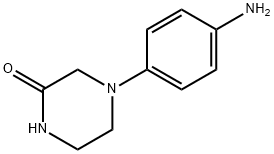 4-(4-氨基苯基)-2-哌嗪酮,223786-04-7,结构式
