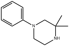 Piperazine, 3,3-dimethyl-1-phenyl- (9CI) Struktur