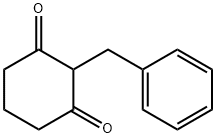 2-Benzylcyclohexane-1,3-dione Struktur