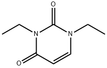 1,3-Diethyluracil 化学構造式