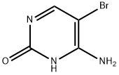 6-AMINO-5-BROMOPYRIMIDIN-2(1H)-ONE Struktur