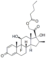 倍他米松-21-戊酸酯, 2240-28-0, 结构式