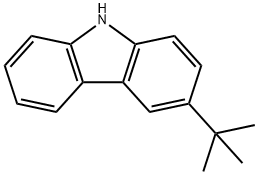 3-(叔丁基)-9H-咔唑, 22401-74-7, 结构式