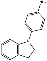 4-(2,3-Dihydro-1H-indol-1-yl)phenylamine Structure