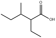 2-ETHYL-3-METHYLPENTANOIC ACID Structure