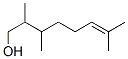 2,3,7-TRIMETHYLOCT-6-EN-1-OL,22418-69-5,结构式