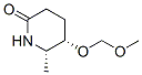 2-Piperidinone,5-(methoxymethoxy)-6-methyl-,(5S,6S)-(9CI) Structure