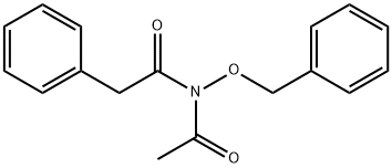 N-ACETYL-N-(BENZYLOXY)-2-PHENYLACETAMIDE Structure