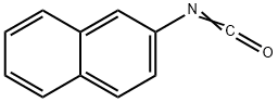 2-ナフタレニルイソシアナート 化学構造式